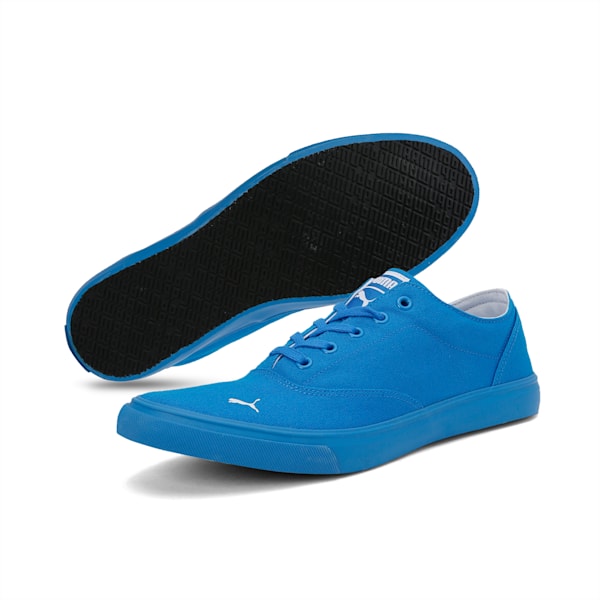 Icon Men's Sneakers, Electric Blue Lemonade-Puma White, extralarge-IND