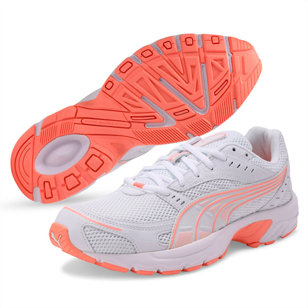 Axis IMEVA SoftFoam+ Sneakers, Puma White-Bright Peach, extralarge-IND