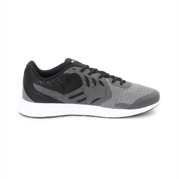 Gamble Men’s Sneakers, Steel Gray-Puma Black-Puma White, extralarge-IND