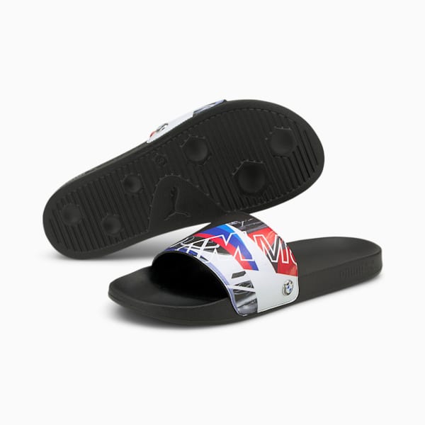 BMW M Motorsport Leadcat Men s Graphic Slides PUMA