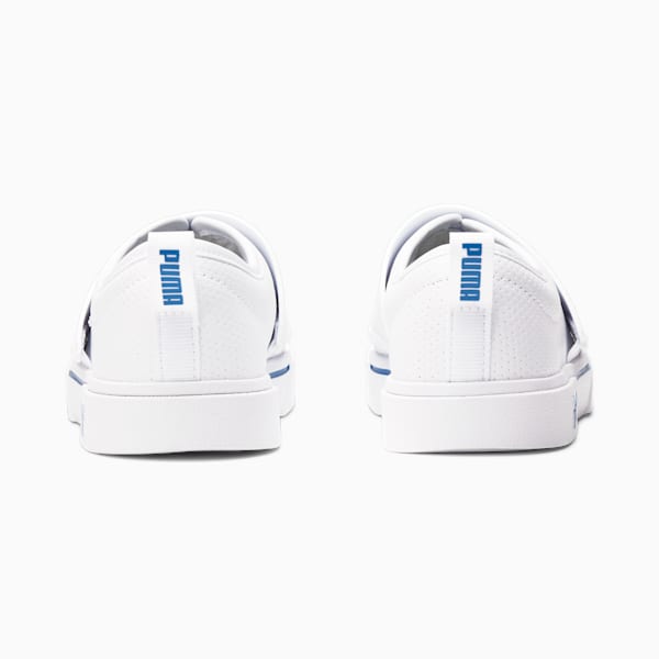 El Rey II Kids' Slip-On Shoes JR, Puma White-Future Blue, extralarge