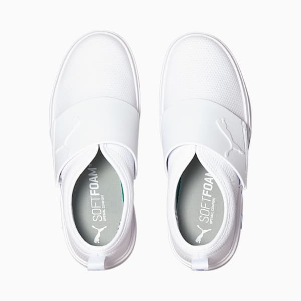 El Rey II Kids' Slip-On Shoes JR, Puma White-Future Blue, extralarge
