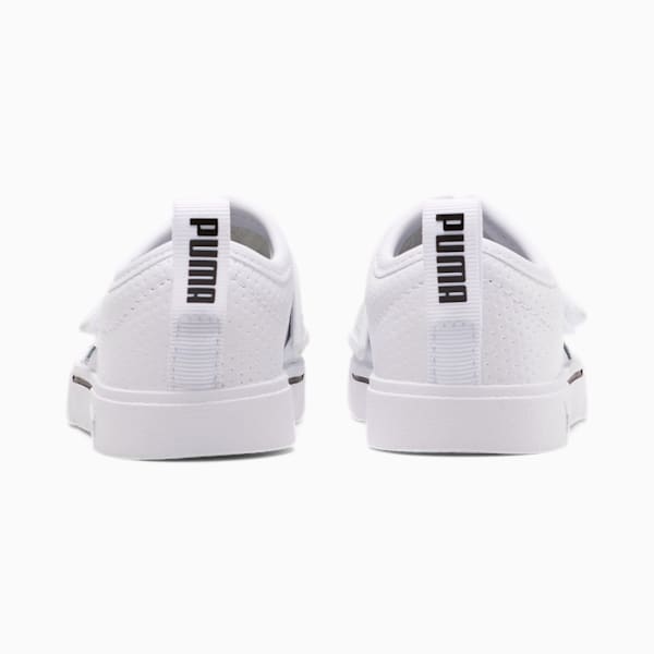 El Rey II Toddler Slip-On Shoes, Puma White-Puma Black, extralarge