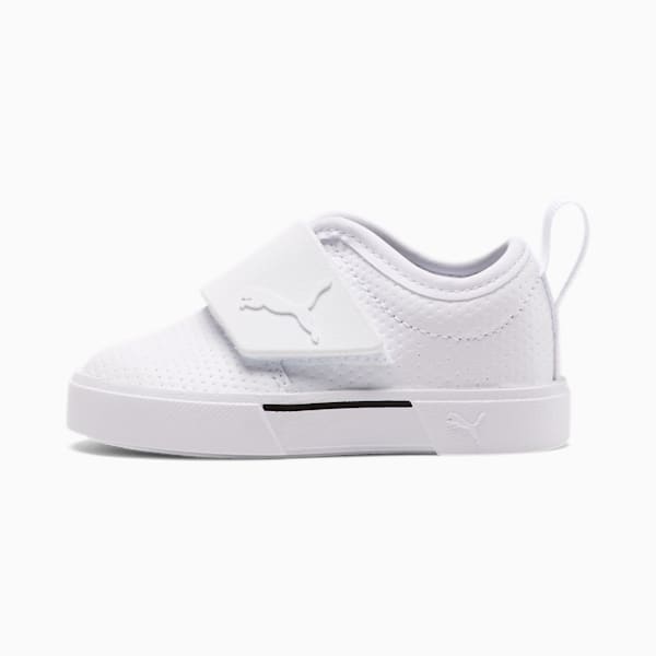 El Rey II Toddler Slip-On Shoes, Puma White-Puma Black, extralarge