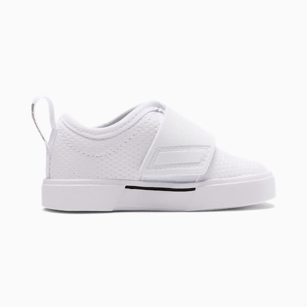 El Rey II Toddler Slip-On Shoes, Puma White-Puma Black, extralarge