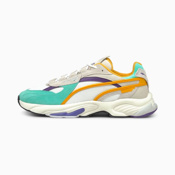 RS-Connect Drip Sneakers, Biscay Green-Puma White, extralarge