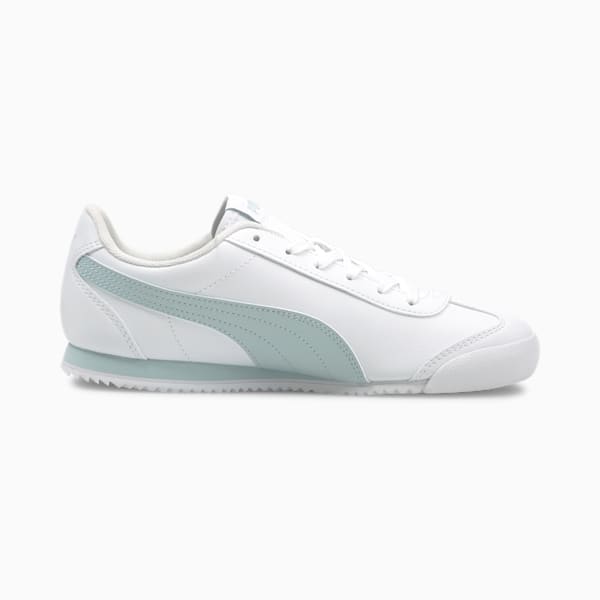 Turino Leather Women's Sneakers, Puma White-Plein Air, extralarge