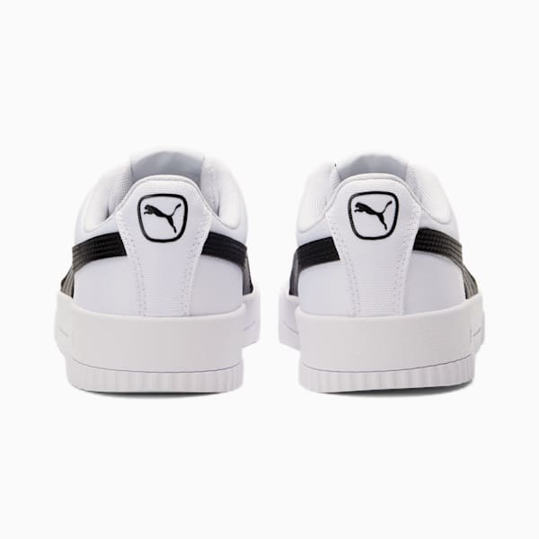 Carina Canvas Women's Sneakers, Puma White-Puma Black, extralarge