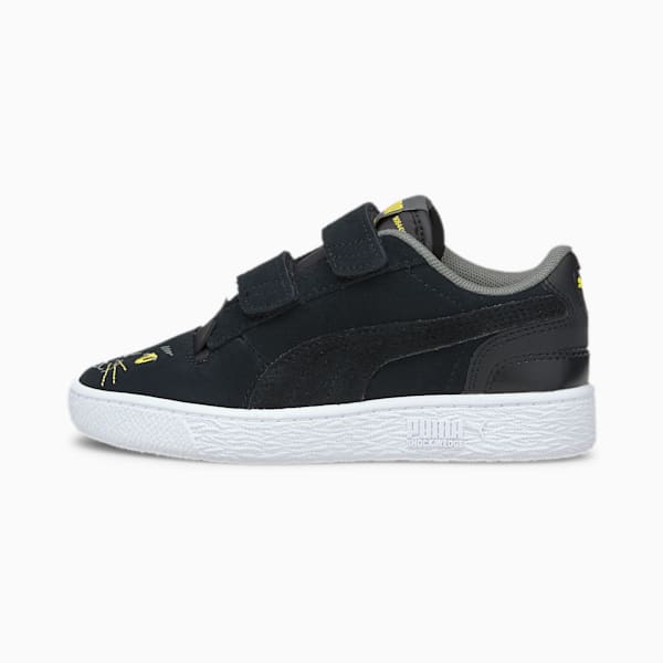 Kids black clearance puma shoes