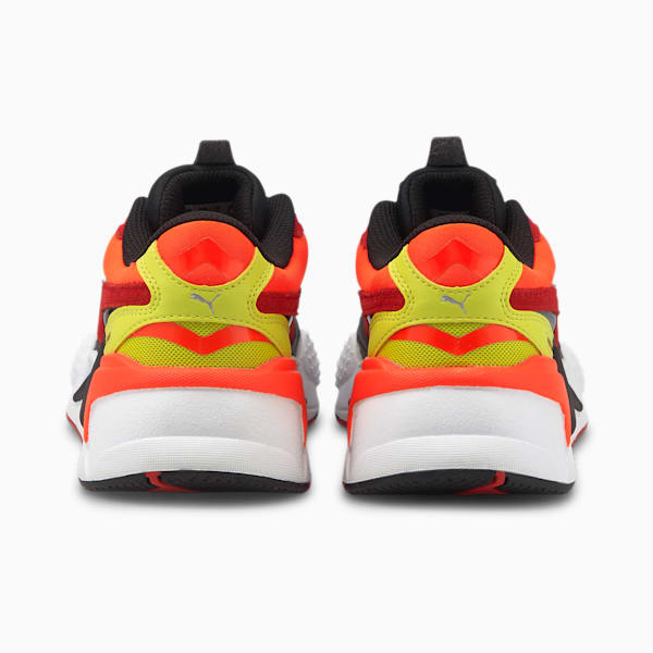 RS-X³ Neon Flame Sneakers JR, Puma Black-High Risk Red, extralarge