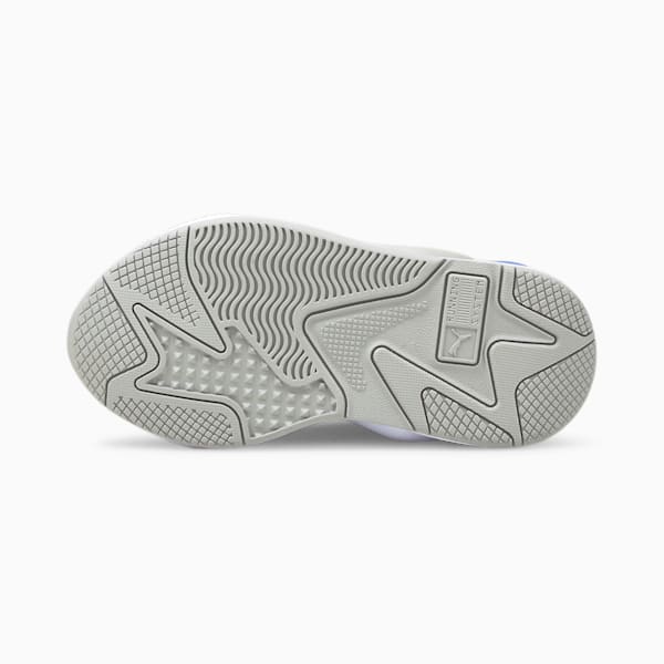 RS-X³ Neon Flame Kids' Shoes, Gray Violet-Byzantium, extralarge-IND