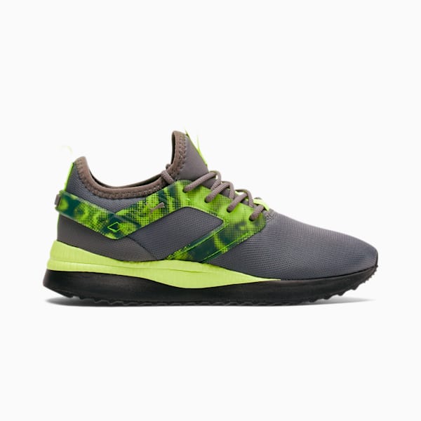 Pacer Next Excel Tech Sneakers JR, CASTLEROCK-Fizzy Yellow-Puma Black, extralarge