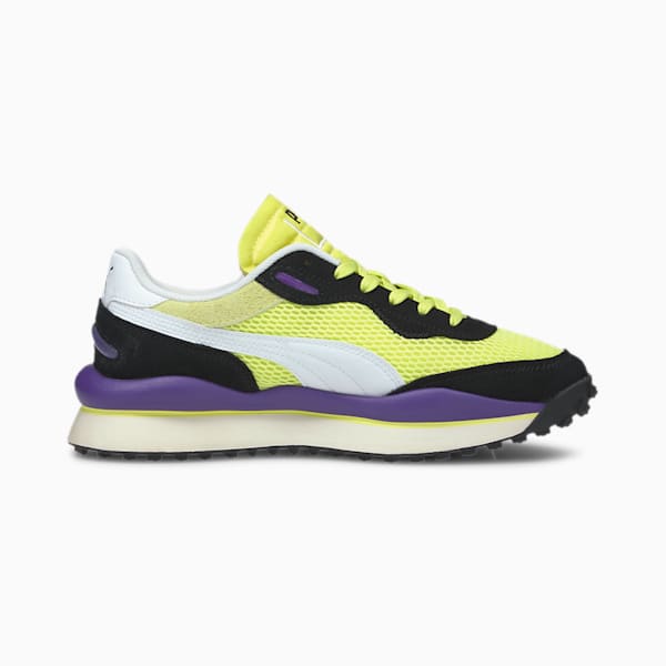 Style Rider Stream On Women's Sneakers, Sunny Lime-Puma Black, extralarge