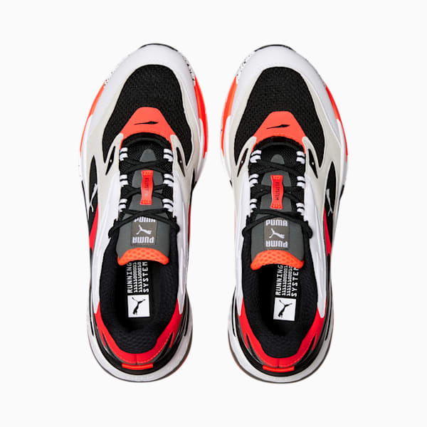 Tenis RS-Fast, Puma White-Puma Black-Red Blast, extralarge