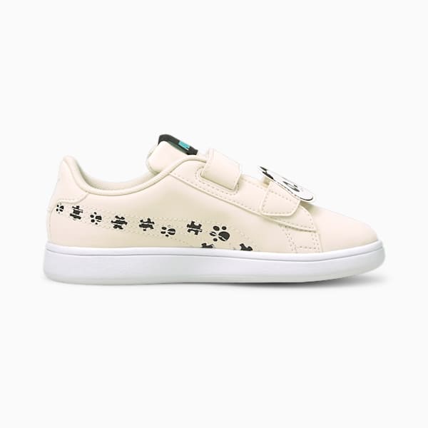 PUMA Smash v2 Summer Animals Little Kids' Shoes, Eggnog-Puma Black, extralarge
