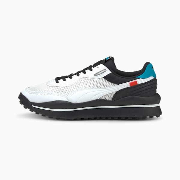 Style Rider Cyborg Shoes, Puma White-Puma Black, extralarge-IND