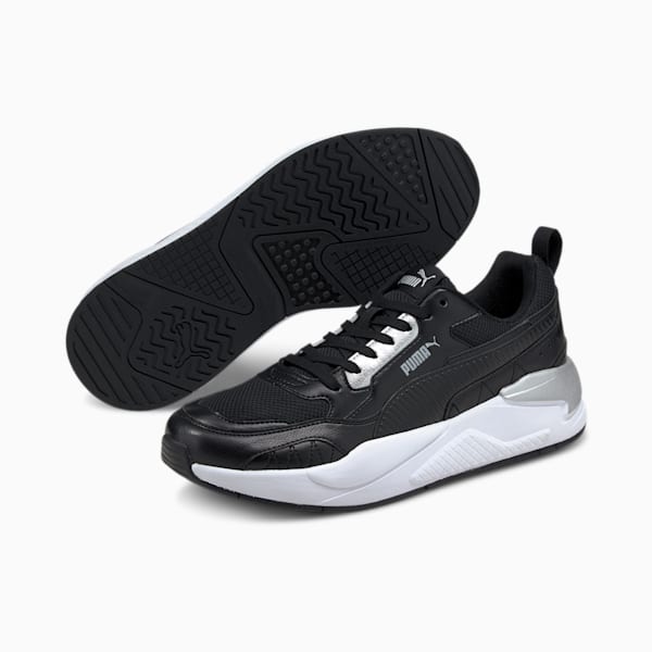 Puma black metallic sneakers cheap