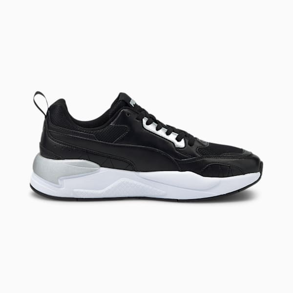 Puma black silver shoes outlet