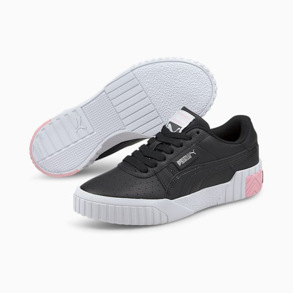 Cali Sneakers JR, Puma Black-Pink Lady, extralarge