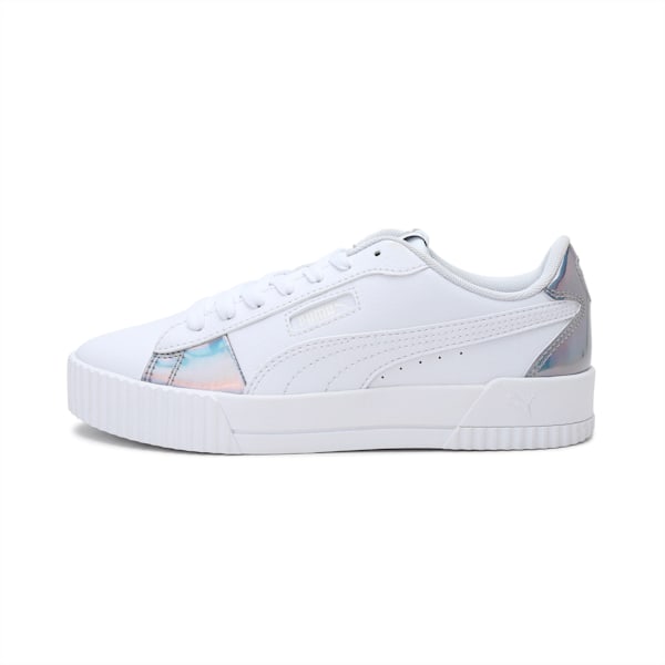 women's puma carina iridescent sneakers