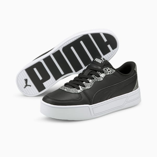 PUMA Skye Untamed Women's Sneakers, Puma Black-Puma Black, extralarge