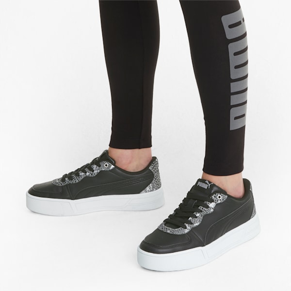 PUMA Skye Untamed Women's Sneakers, Puma Black-Puma Black, extralarge