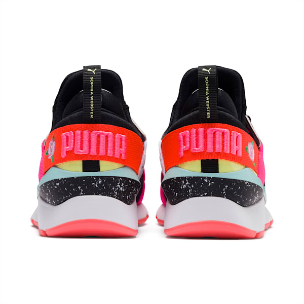 PUMA x SOPHIA WEBSTER Muse Little Kids' Shoes, Puma Black-Puma White, extralarge