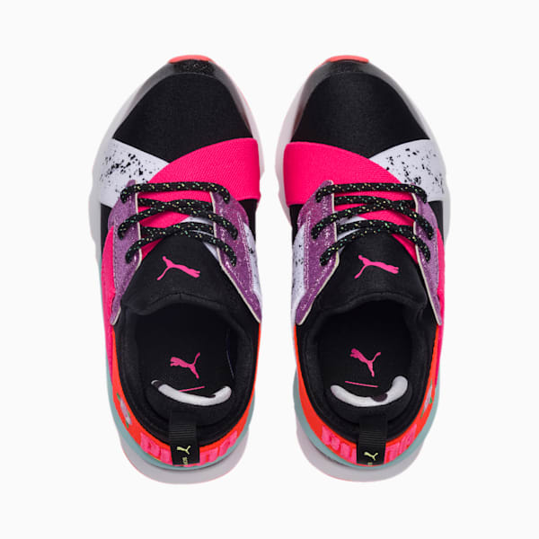 PUMA x SOPHIA WEBSTER Muse Little Kids' Shoes, Puma Black-Puma White, extralarge