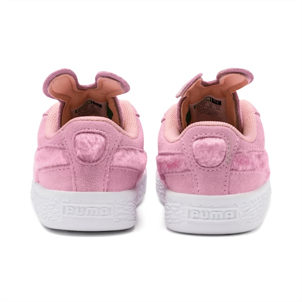 Suede Easter AC Little Kids' Shoes, Pale Pink-Coral Cloud-Puma Team Gold, extralarge