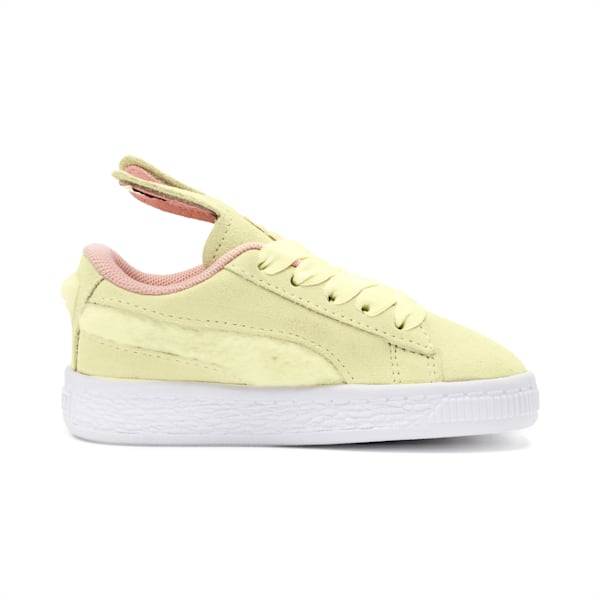 Suede Easter AC Toddler Shoes, TENDER YELLOW-Coral Cloud-Puma Team Gold, extralarge