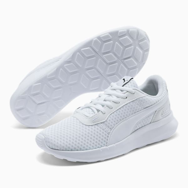 ST Activate Sneakers JR, Puma White-Puma White, extralarge