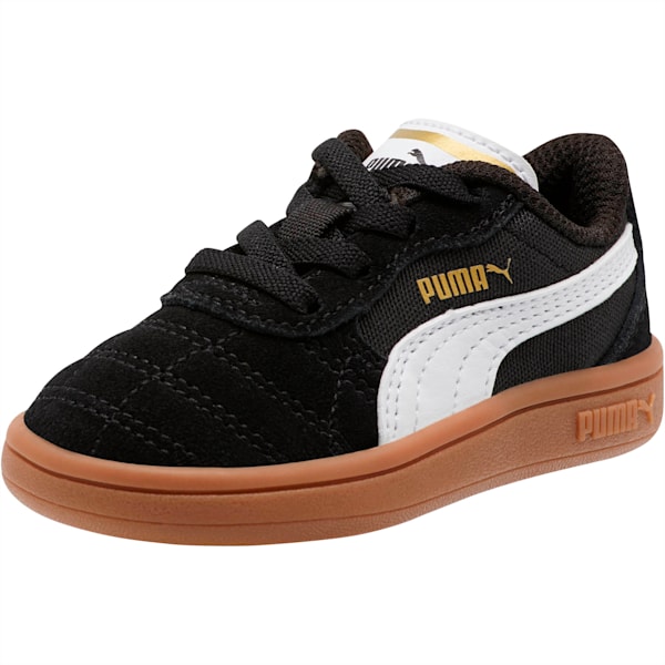 Astro Kick AC Toddler Shoes, Puma Black-Puma White-Puma Team Gold, extralarge