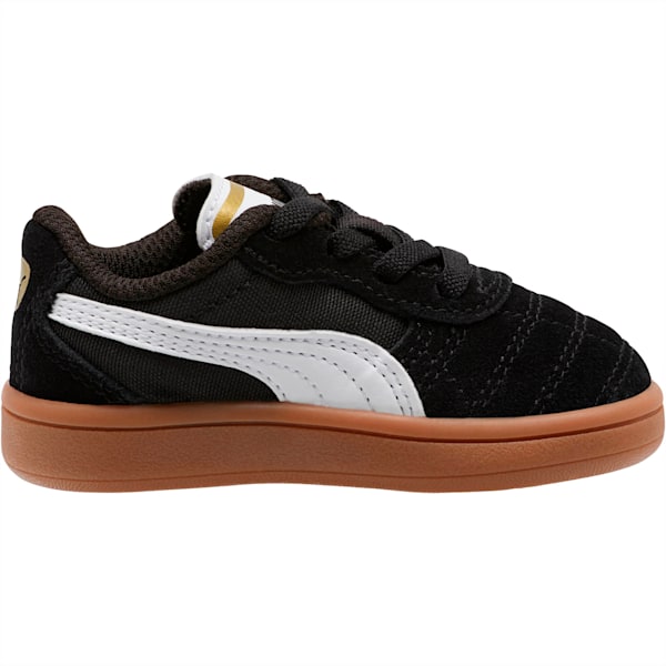 Astro Kick AC Toddler Shoes, Puma Black-Puma White-Puma Team Gold, extralarge