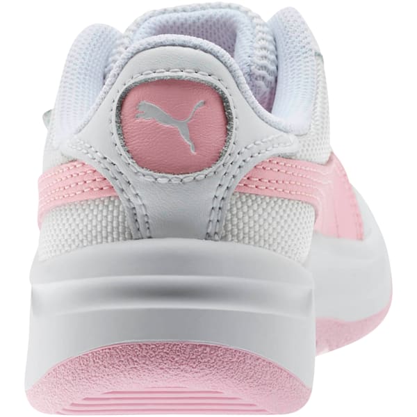 California Little Kids' Shoes, Puma White-Pale Pink-Puma White, extralarge
