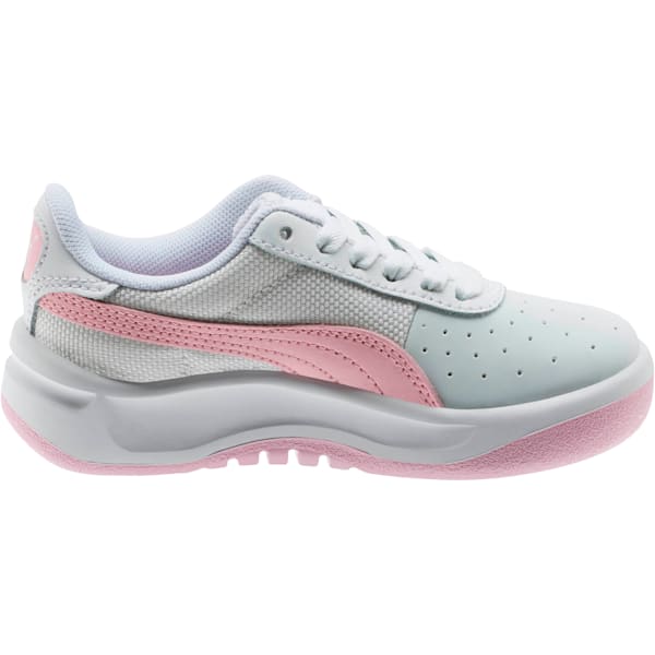 California Little Kids' Shoes, Puma White-Pale Pink-Puma White, extralarge