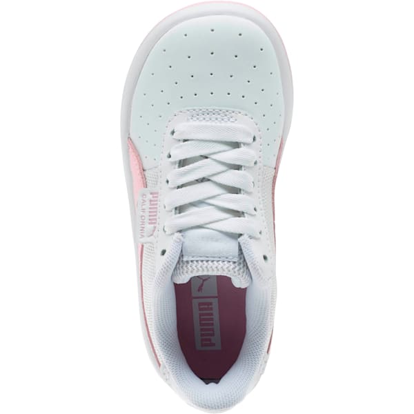 California Little Kids' Shoes, Puma White-Pale Pink-Puma White, extralarge