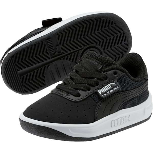 California Toddler Shoes, Puma Black-Puma White-Puma Black, extralarge