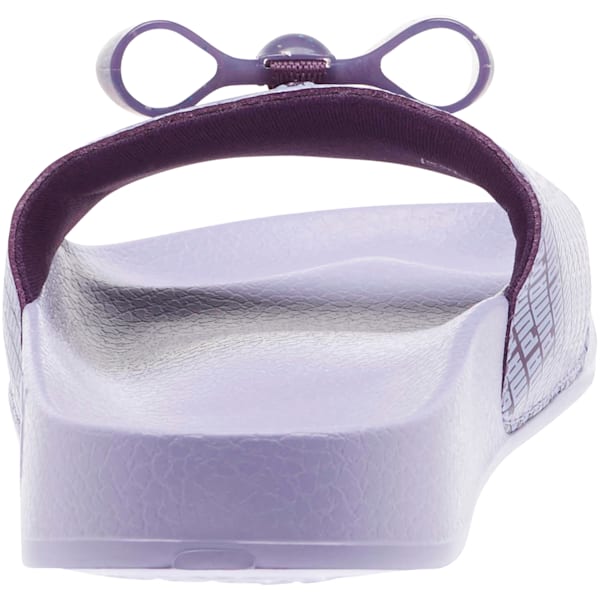 Leadcat Jelly Bow Slides JR, Indigo-Sweet Lavender, extralarge