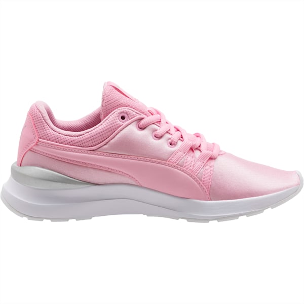 Adela Girl’s Sneakers JR, Pale Pink-Pale Pink, extralarge