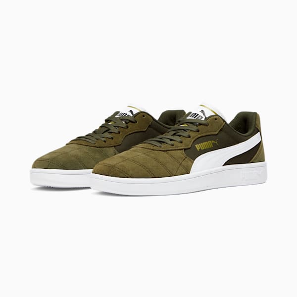 Astro Kick Sneakers, Forest Night-Puma White-Puma Team Gold, extralarge