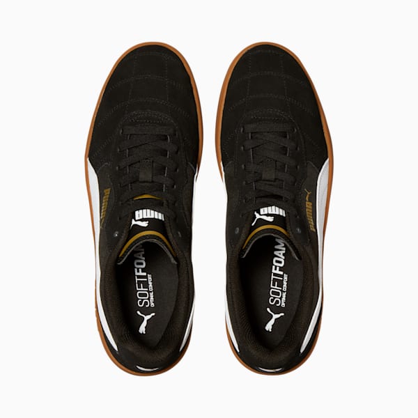 Astro Kick Sneakers, Puma Black-Puma White-Puma Team Gold-Gum, extralarge