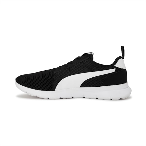 Flex Fresh Unisex Shoes, Puma Black-Puma White, extralarge-IND