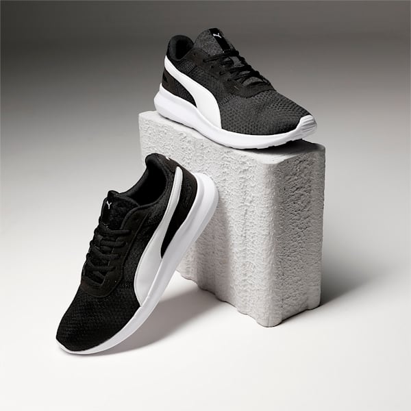 ST Activate Unisex Sneakers, Puma Black-Puma White, extralarge-IND