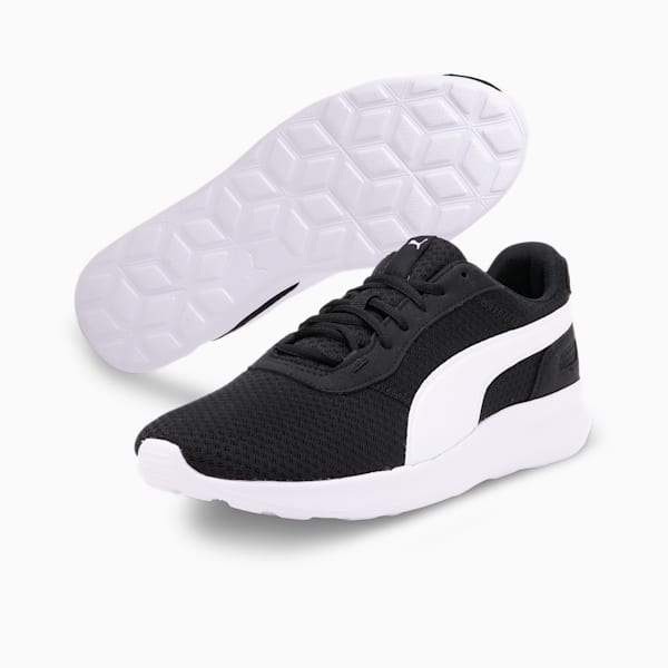 ST Activate Unisex Sneakers, Puma Black-Puma White, extralarge-IND