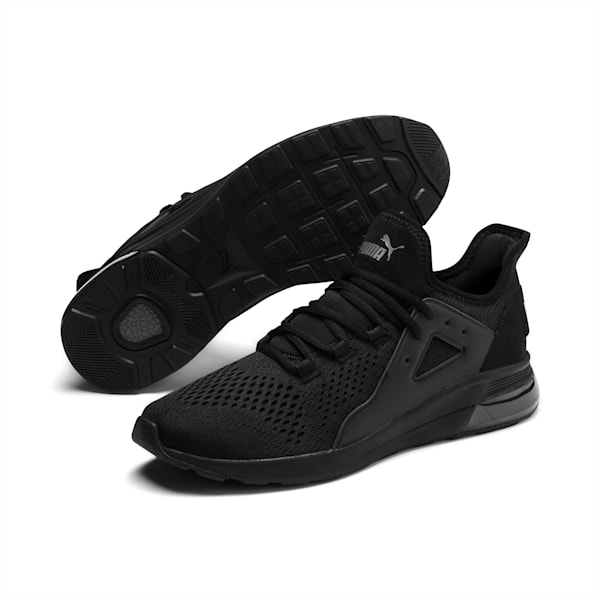 Electron Street Eng Mesh Men's Sneakers, Puma Black-Puma Black-Puma Black, extralarge