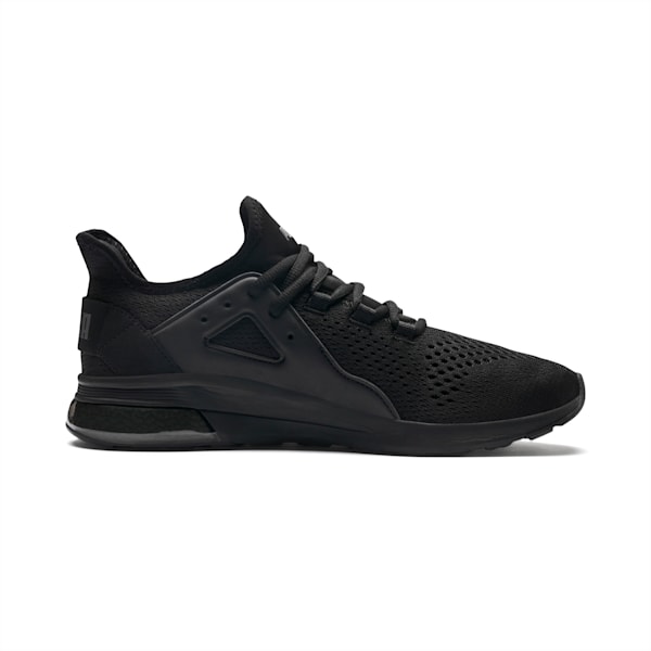 Electron Street Eng Mesh Men's Sneakers, Puma Black-Puma Black-Puma Black, extralarge