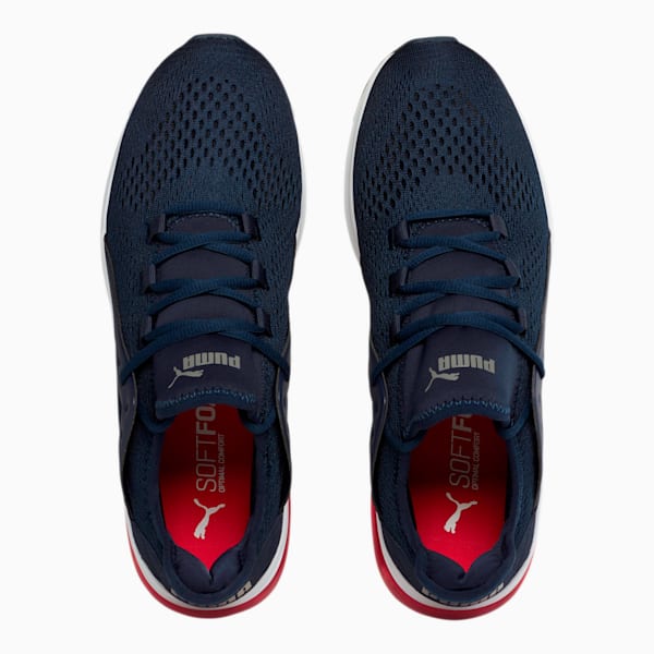 Electron Street Eng Mesh Men's Sneakers, Peacoat-CASTLEROCK-High Risk Red, extralarge