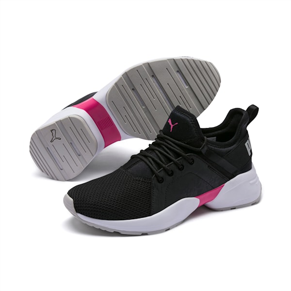 Sirena Summer Women’s Sneakers, Puma Black-Puma White, extralarge