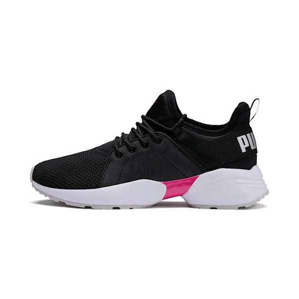 Sirena Summer Women’s Sneakers, Puma Black-Puma White, extralarge