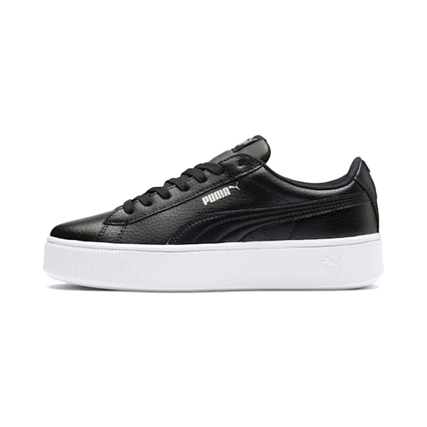 PUMA Vikky Stacked Women’s Sneakers, Puma Black-Puma Black, extralarge